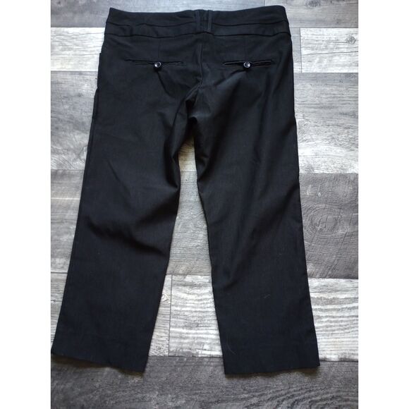 The Limited, Cassidy Fit Women's Size 10 Black Capris - Picture 2 of 8